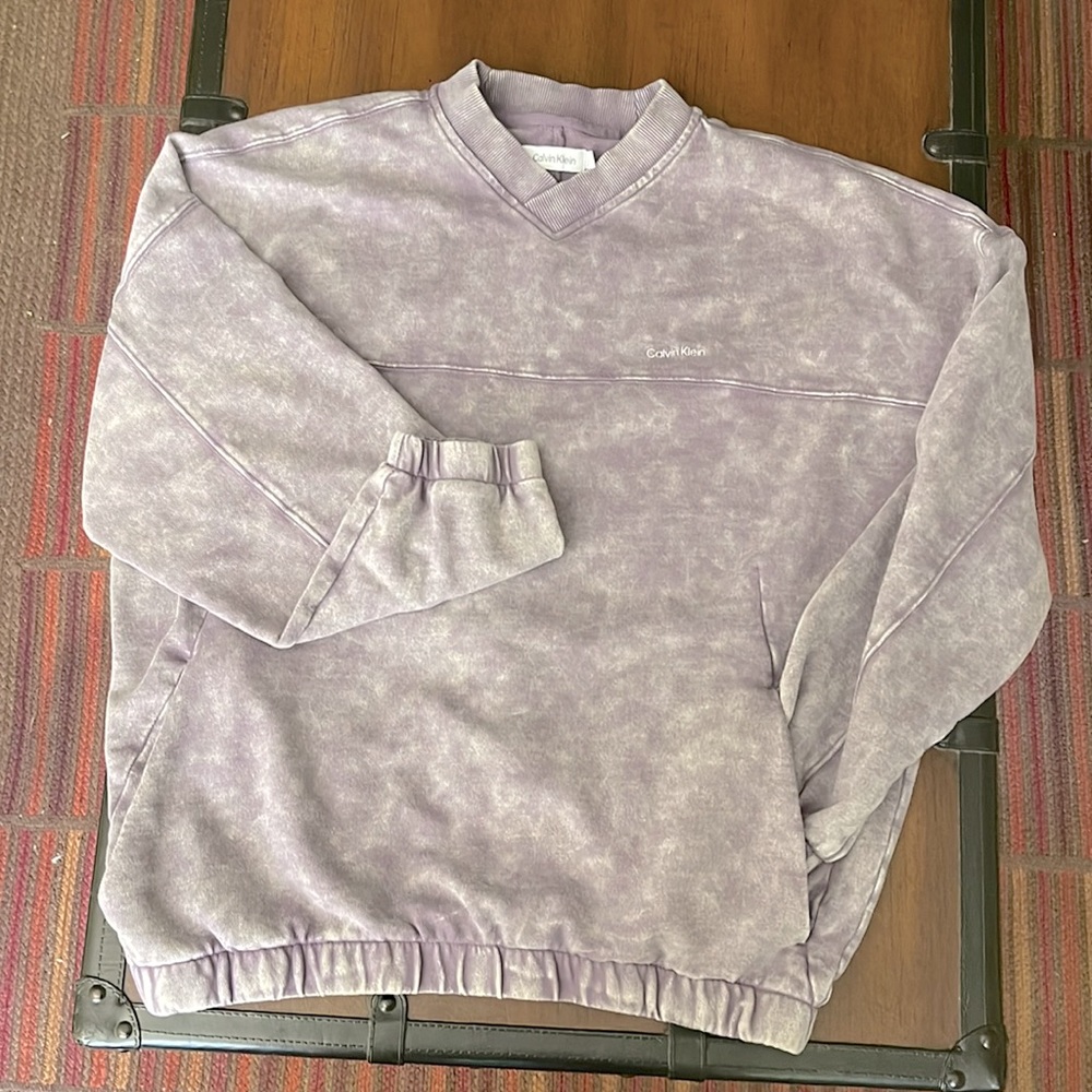 CK light Purple Sweater